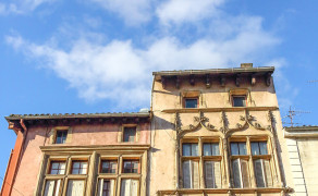 Les façades Renaissance et gothique