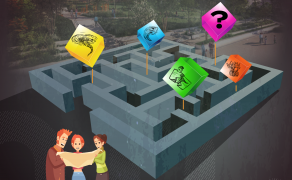 Cube-5. Escape-game en extérieur à Monplaisir