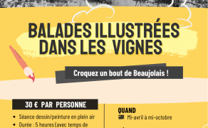 Balades illustrées - Croquez un bout de Beaujolais !