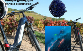 Plongée géologique en vélo électrique