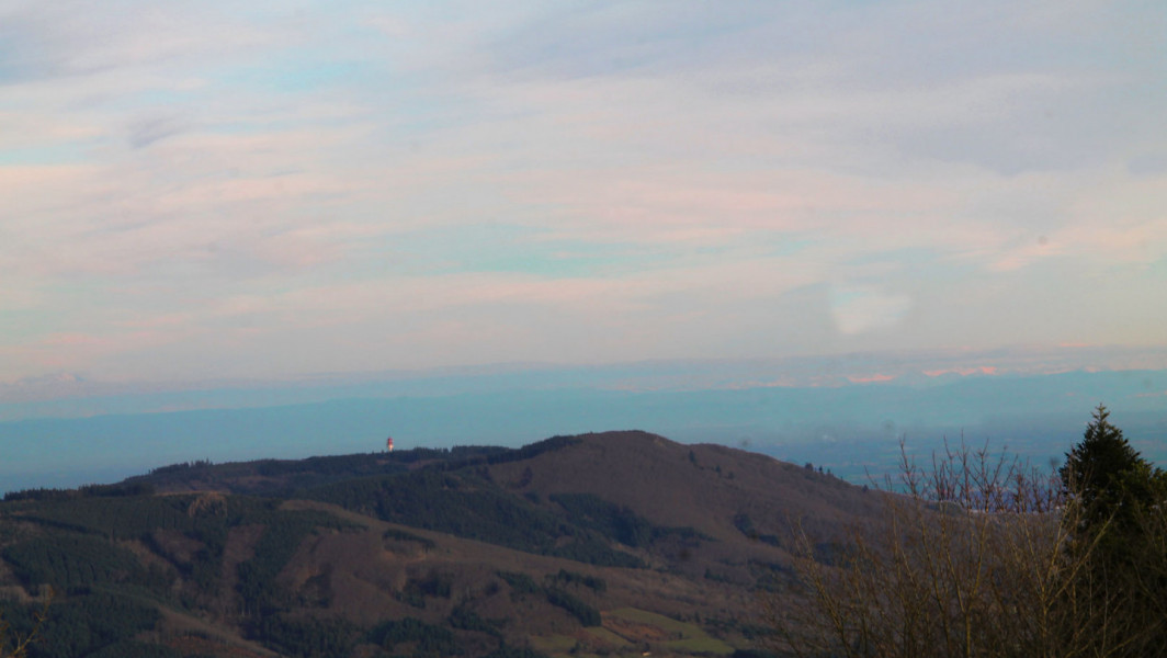 Panorama depuis la Tour du Mont Saint Rigaud